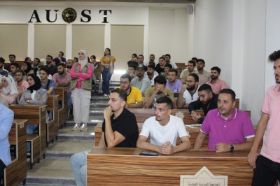 Open student meeting with Dr. Mukhlis Al-Jundi, Head of the Dental Syndicate