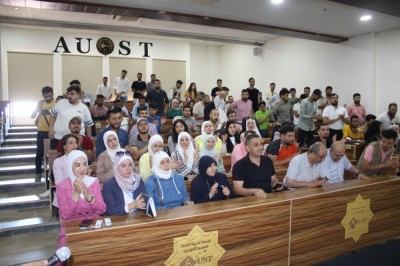 Open student meeting with Dr. Mukhlis Al-Jundi, Head of the Dental Syndicate