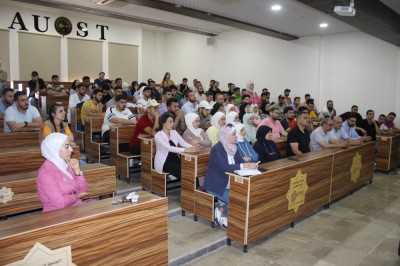 Open student meeting with Dr. Mukhlis Al-Jundi, Head of the Dental Syndicate