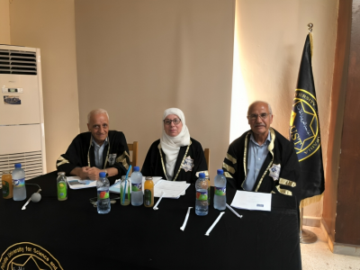 مشاريع التخرج طلاب كلية الهندسة الكيميائية للفصل الصيفي