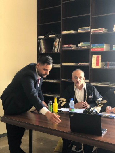 مناقشة مشاريع كلية الهندسة المعلوماتية