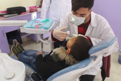 جولة في مبنى العيادات الطبية