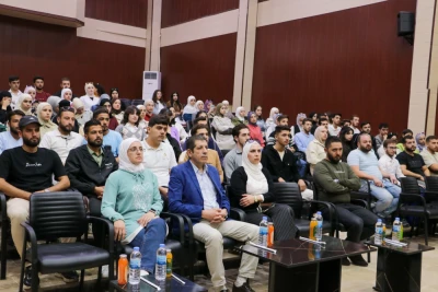 زيارة المكتب السياسي في محافظة حماة إلى الجامعة العربية الخاصة