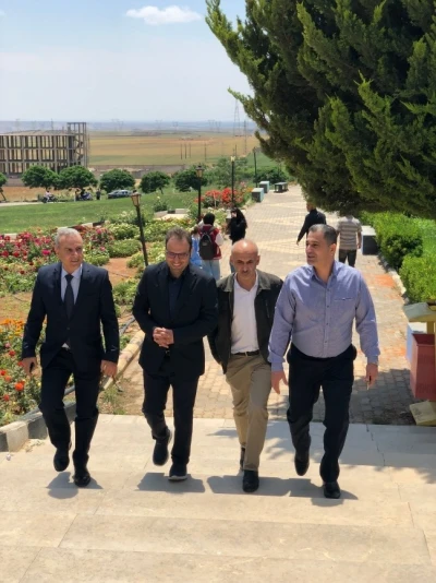 زيارة بحثية بين الجامعة والمؤسسة الألمانية السورية