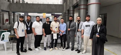مشاركة متميزة لطلبة الهندسة المعلوماتية في يوم الروبوتيك بجامعة دمشق