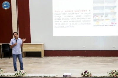 الجامعة العربية الخاصة تُقيم محاضرة علمية تناقش معايير وشروط حفظ الأدوية والمستلزمات الطبية