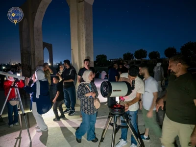 الجامعة العربية الخاصة تستضيف فعالية رصد شهب البرشاويات