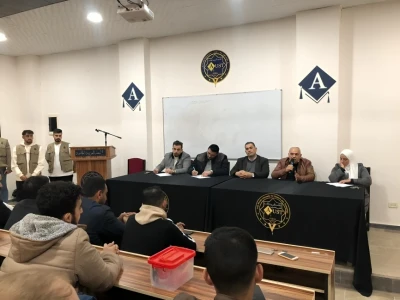 لقاء طلابي مع طلبة كلية طب الأسنان