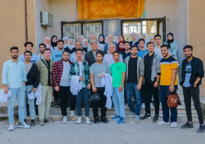 رحلة علمية لطلاب كلية الهندسة الكيميائية إلى معمل البورسلان