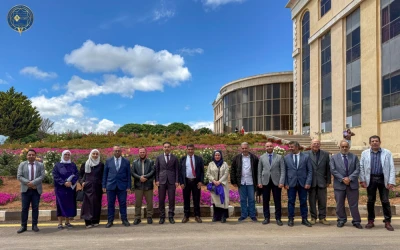 الجامعة العربية الخاصة تستقبل رئيس جامعة الشام العالمية لتعزيز التعاون الأكاديمي