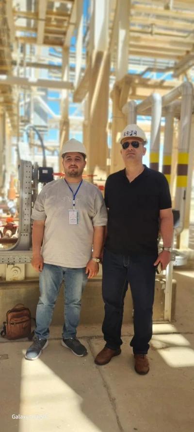 رحلة علمية ميدانية لطلاب هندسة الصناعات البترولية إلى حقول ومعامل الغاز في المنطقة الوسطى