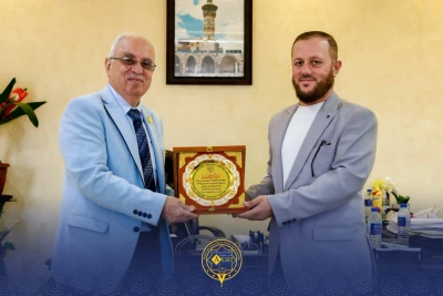 اتفاقية تعاون مع غرفة تجارة حماه
