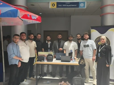مشاركة متميزة لطلبة الهندسة المعلوماتية في يوم الروبوتيك بجامعة دمشق