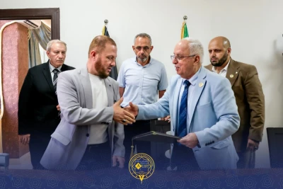 اتفاقية تعاون مع غرفة تجارة حماه