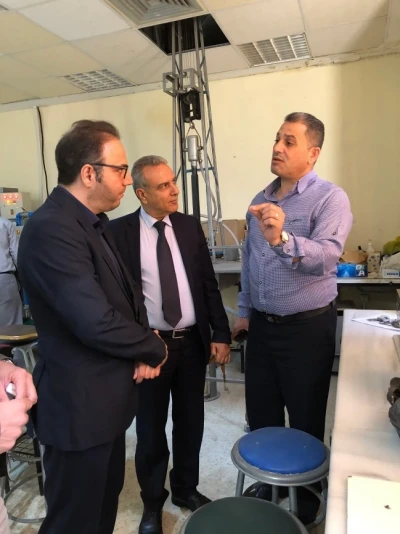 زيارة بحثية بين الجامعة والمؤسسة الألمانية السورية