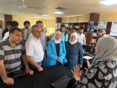 تنظيم معرض مشاريع التخرج في كلية الهندسة المعلوماتية