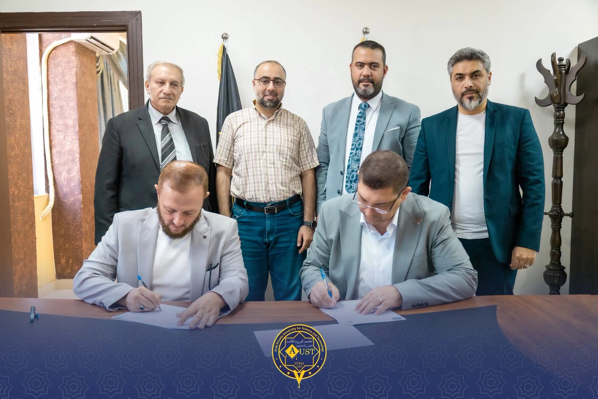 الجامعة العربية الخاصة توقّع مذكرة تفاهم استراتيجية مع غرفة صناعة حماة لربط البحث العلمي بالقطاع الإنتاجي وتأهيل الطلبة