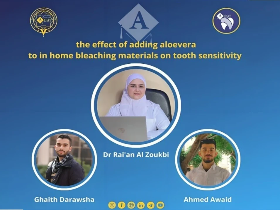 Two students from the College of Dentistry publish in an accredited scientific journal