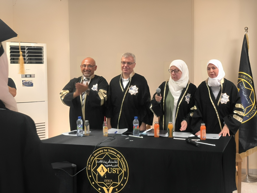 عرض ومناقشة مشاريع تخرج طلاب كلية الهندسة الكيميائية للفصل الصيفي من العام الدراسي 2023-2024