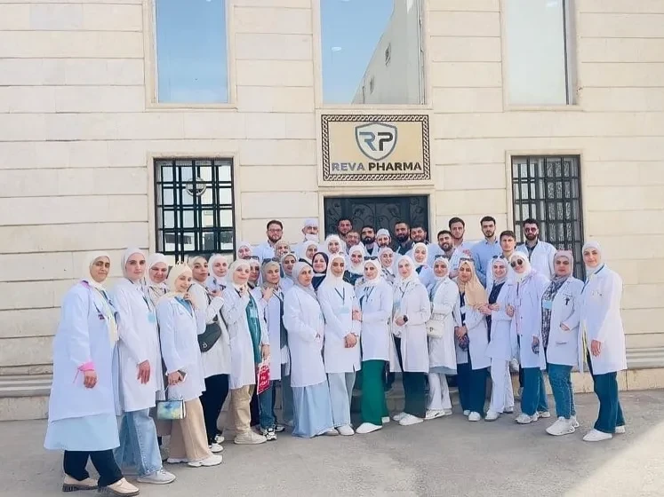 A scientific trip to the Riva Pharmaceutical Factory for students of the Faculty of Pharmacy