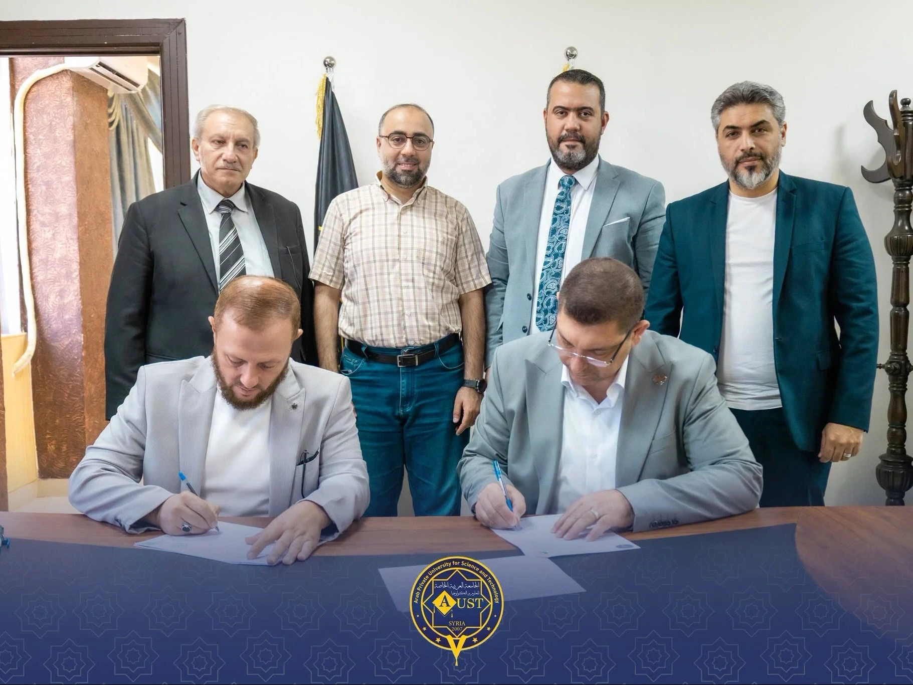 الجامعة العربية الخاصة توقّع مذكرة تفاهم استراتيجية مع غرفة صناعة حماة لربط البحث العلمي بالقطاع الإنتاجي وتأهيل الطلبة