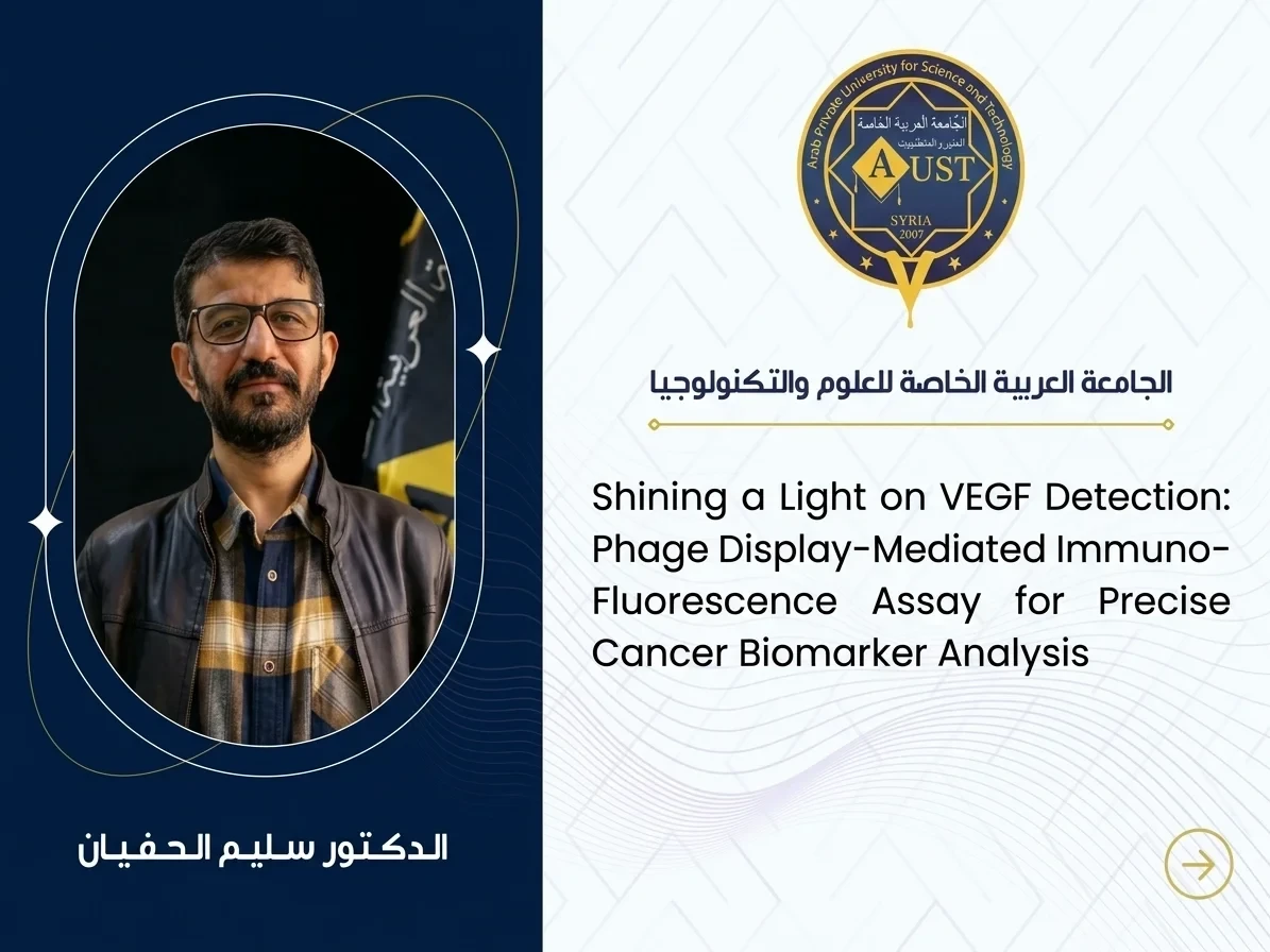 إنجاز بحثي دولي للدكتور سليم الحفيان في مجال الكشف المتقدم عن المؤشرات الحيوية للسرطان